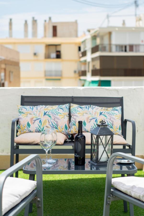 Ferienwohnung Atico Frente Al Mar 2 Terrazas Barbacoa Y Parking Sujeto A Disponibilidad El Campello Exterior foto