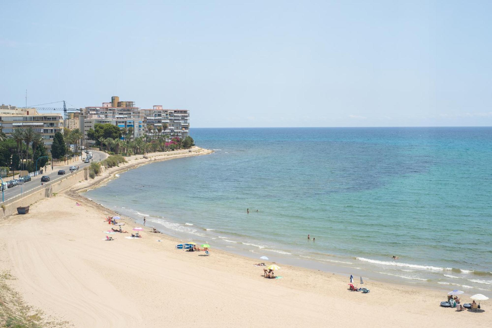 Ferienwohnung Atico Frente Al Mar 2 Terrazas Barbacoa Y Parking Sujeto A Disponibilidad El Campello Exterior foto